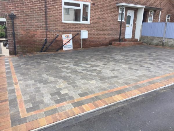 Block paving installation in Bloxham, Oxfordshire