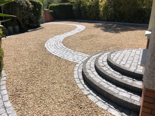 gravel installation in Alkerton