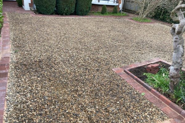 gravel installation in Kingsbury, Warwickshire, B78 2LD