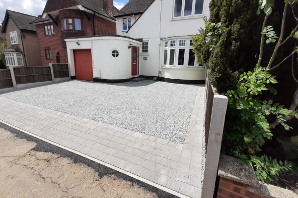 gravel surfacing a project in Billesley