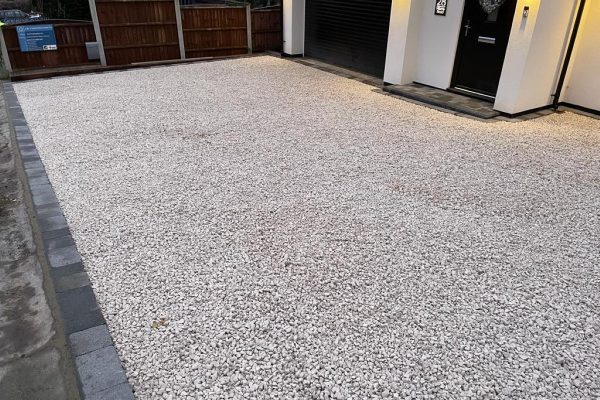 gravel surfacing a project in Sydenham