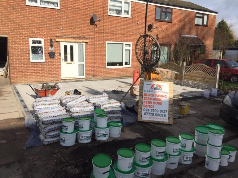 Driveway Installation in Alcester, Warwickshire, B49 6AU