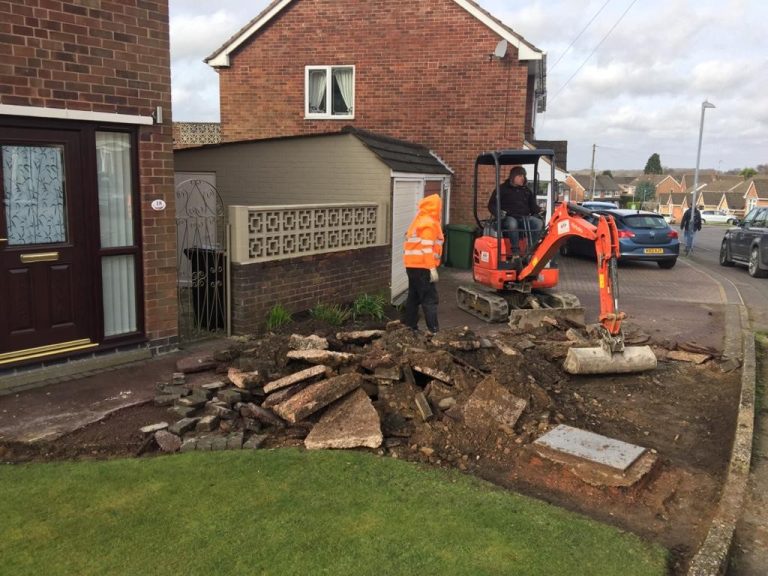 Driveway Installation in Rugby, Warwickshire, CV21 2QL