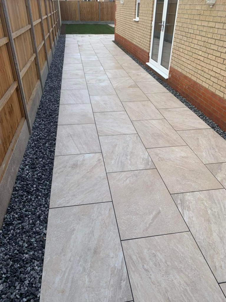 Patio Installation in Bedworth, Warwickshire, CV12 8NR