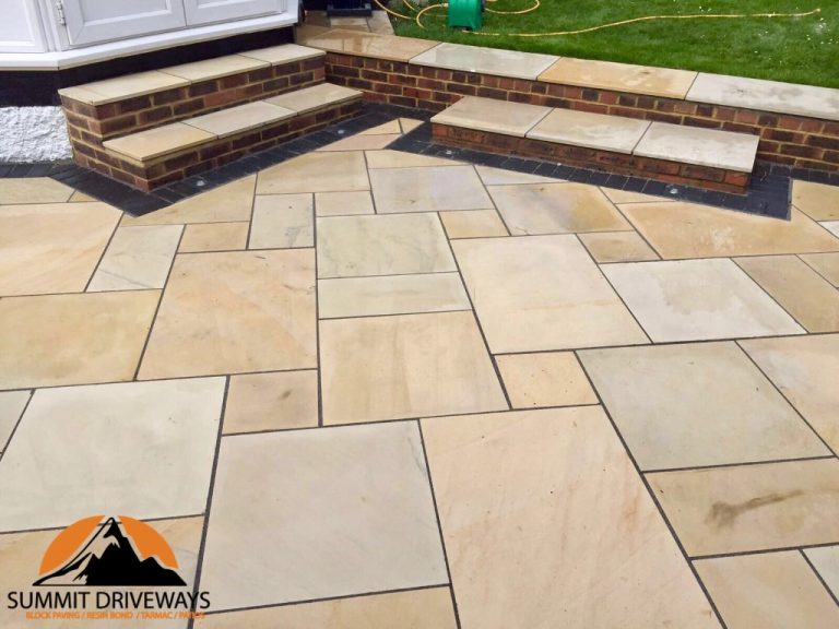 Patio Installation in Bishop's Itchington, Warwickshire, CV47 2RE