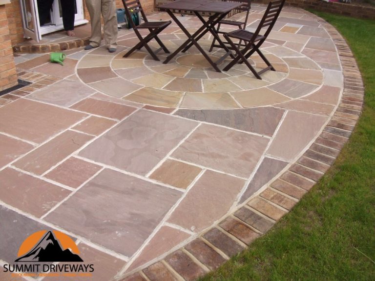 Patio Installation in Coleshill, Warwickshire, B46 1JD