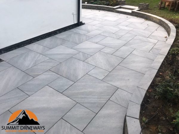 Patio installation in Kineton, Warwickshire, CV35 0JD