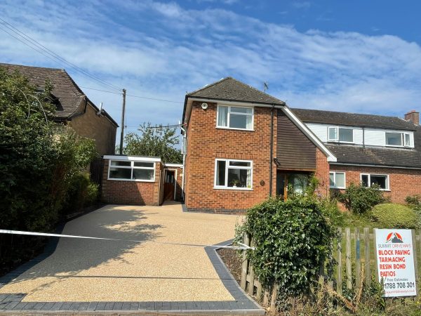 fitting a new driveway in Dunchurch, Warwickshire, CV22 6QG