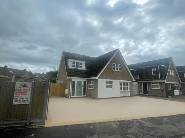 fitting a new driveway in Kineton, Warwickshire, CV35 0JD