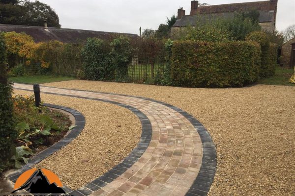 Installation of a gravel driveway in Coleshill, Warwickshire, B46 1JD