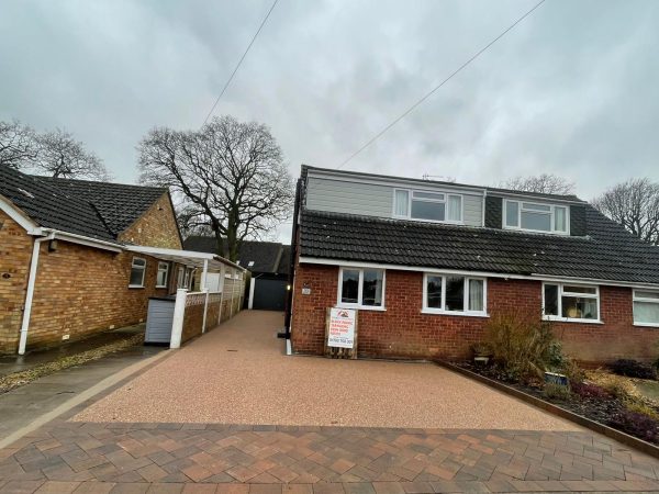 Installation of a resin driveway in Old Arley, Warwickshire, CV7 8FF