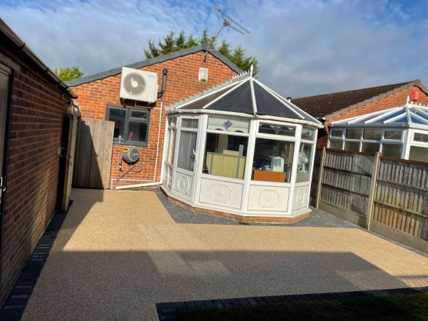 Installation of a resin driveway in Shipston-on-Stour, Warwickshire, CV36 4AL