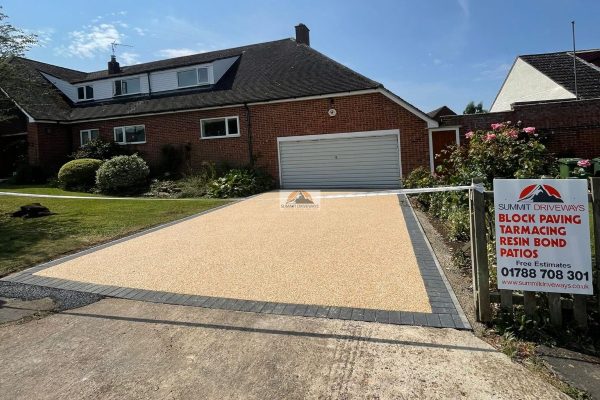 Two Resin Bound Driveways In Long Lawford, Rugby (6)